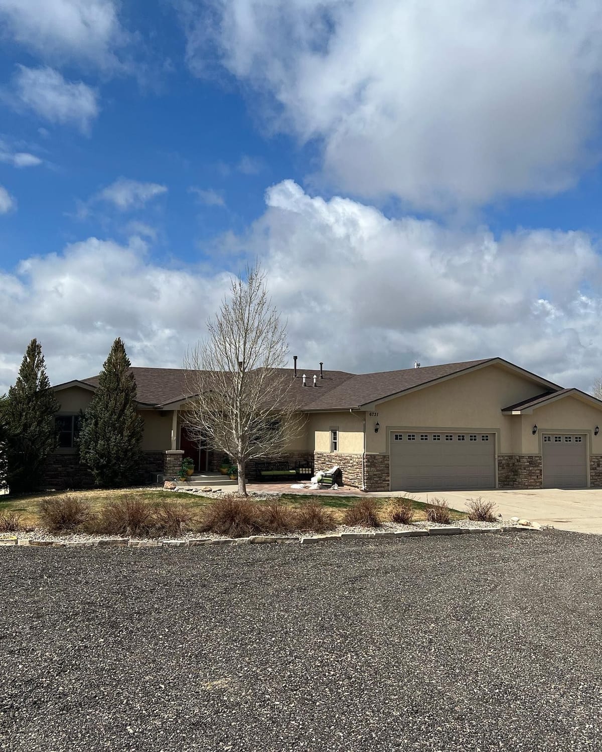 Exterior of a home in Fort Collins, CO serviced by Zick Construction & Roofing
