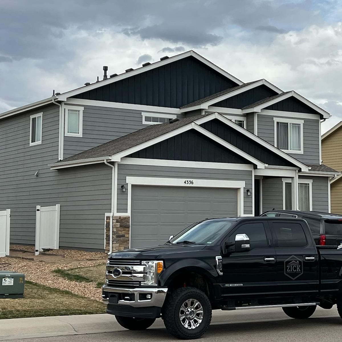 Exterior painting project, Fort Collins, CO